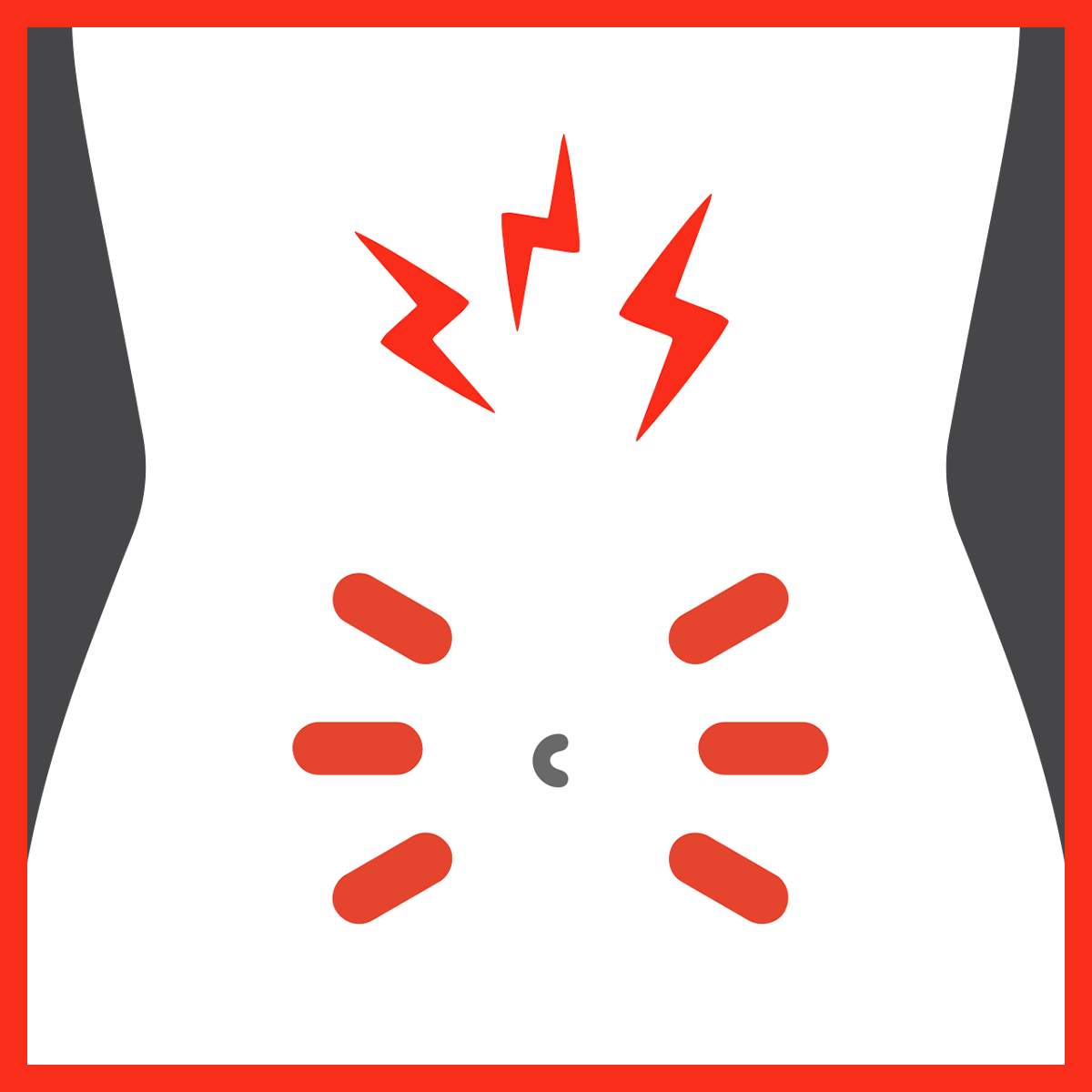 Distensione<br>addominale