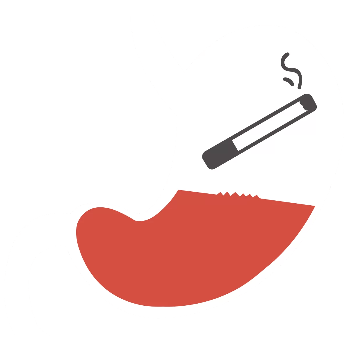 Fumare:  quali danni provoca allo stomaco?